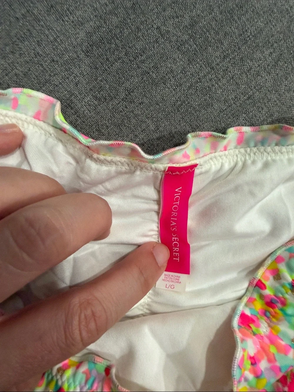 Victoria’s Secret Confetti Bikini Bottoms